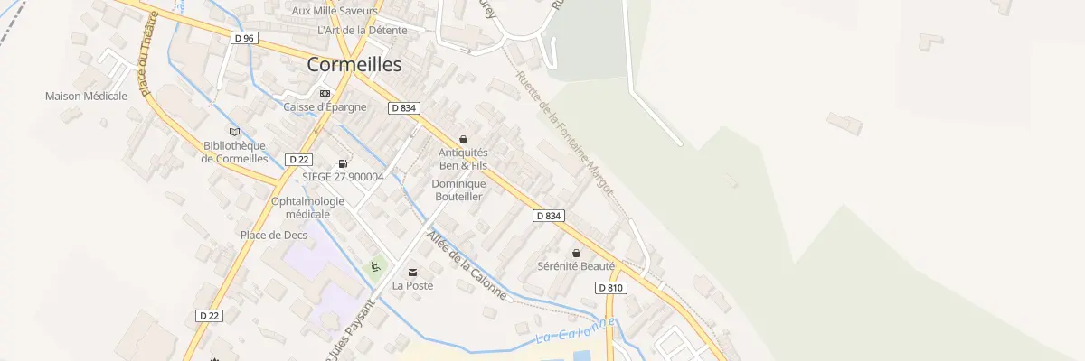 Plan du 69 Rue de l’Abbaye à Cormeilles