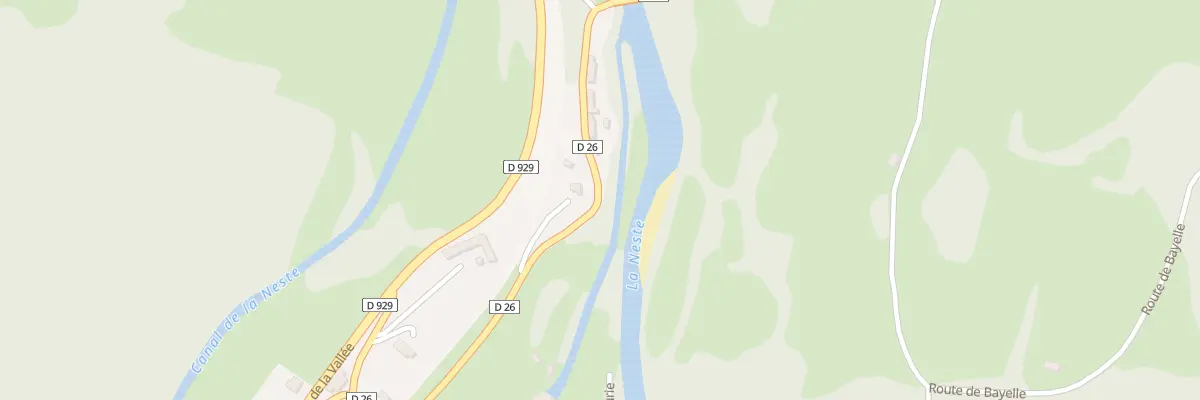 Plan du 464 Rte de Saint-Arroman à Hèches