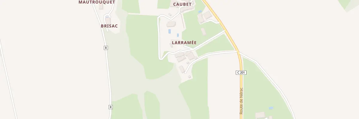 Plan du 5027 Larramee à Lasserre