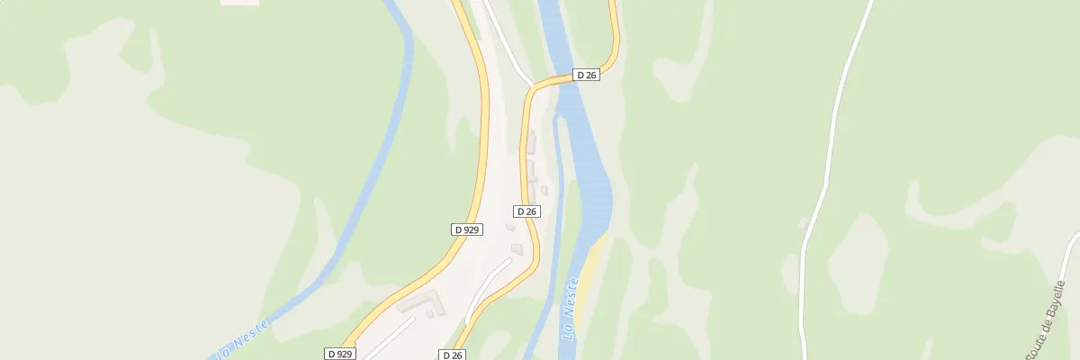Plan du 490 Rte de Saint-Arroman à Hèches
