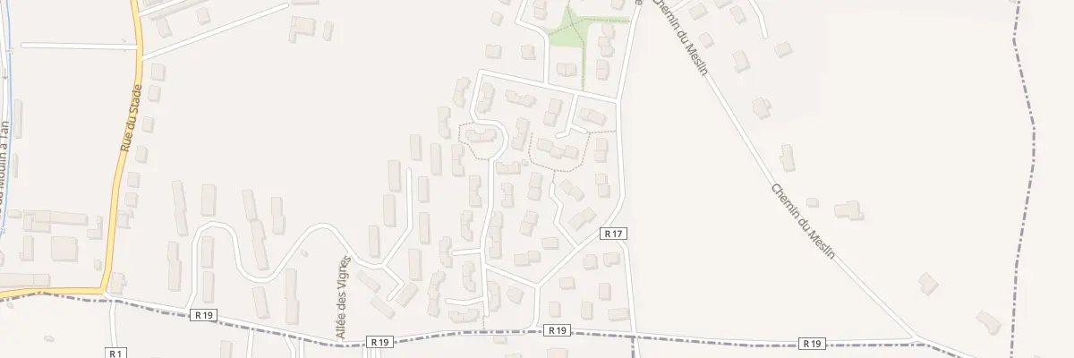Plan du 15 Rue de la Tallerie à Mamers