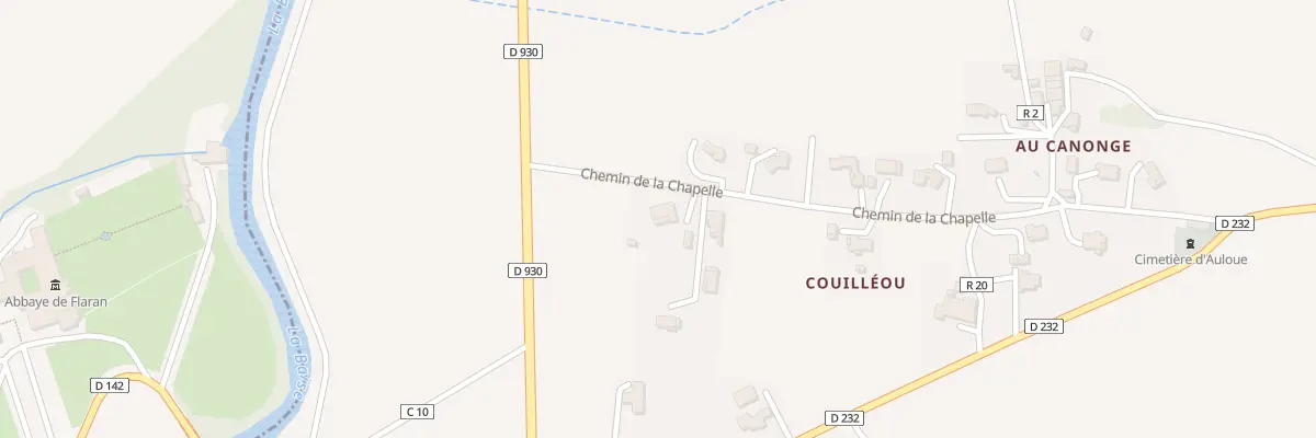 Plan du 110 Chem de la Chapelle à Maignaut-Tauzia