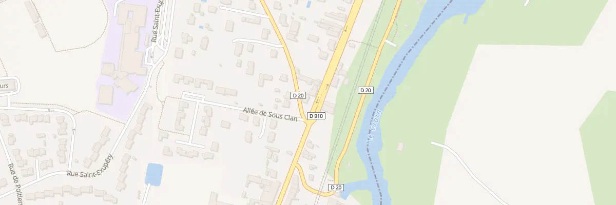 Plan du 58 Av de Bordeaux à Jaunay-Marigny