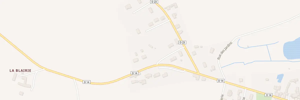 Plan du 20 Rte d’Orches à Sossais