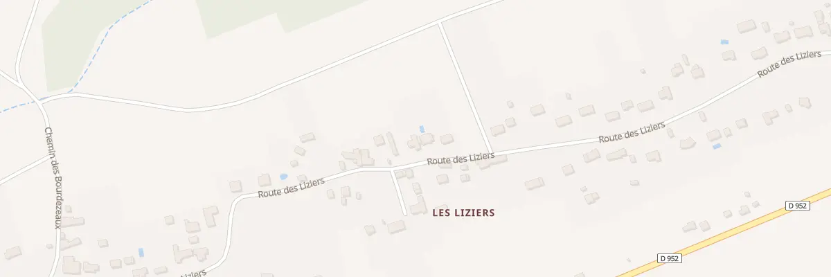 Plan du 58 Rte des Liziers à Langeais