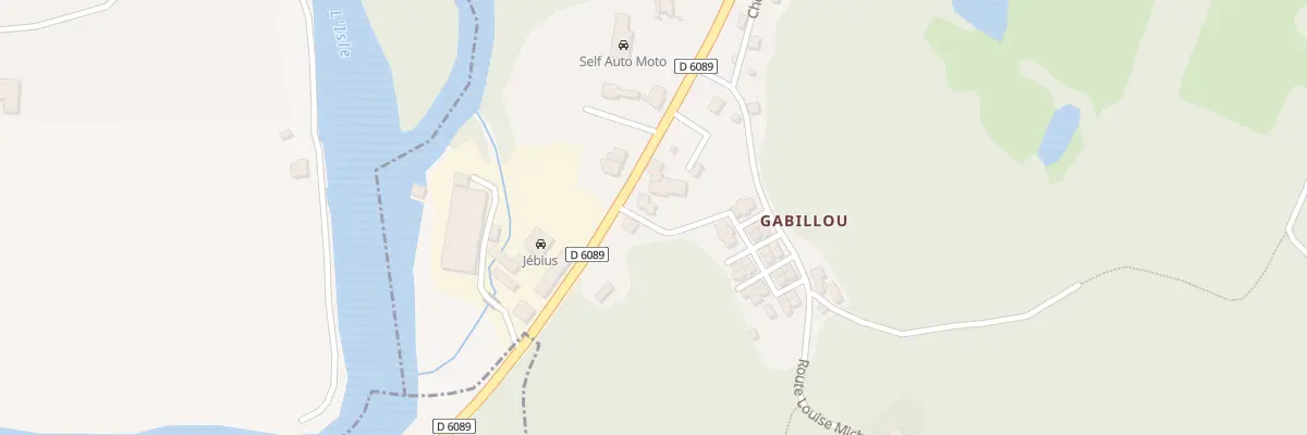 Plan du 332 Gabillou à Sourzac