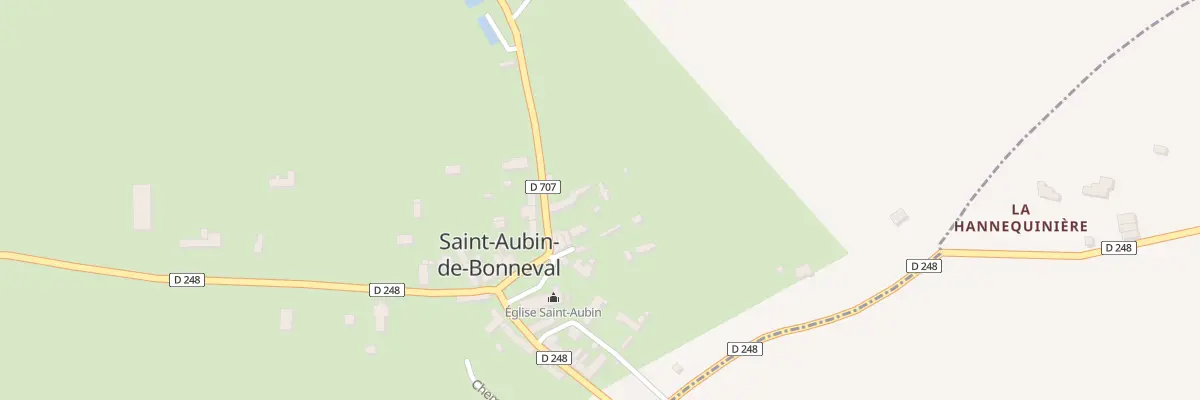 Plan du 8 Rue de la Forge à Saint-Aubin-de-Bonneval
