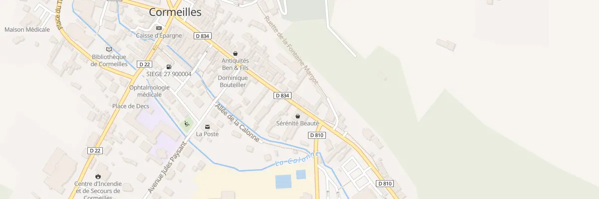 Plan du 81 Rue de l’Abbaye à Cormeilles