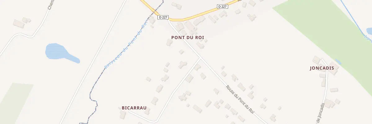 Plan du 32 Imp Bicarrau à Lavergne