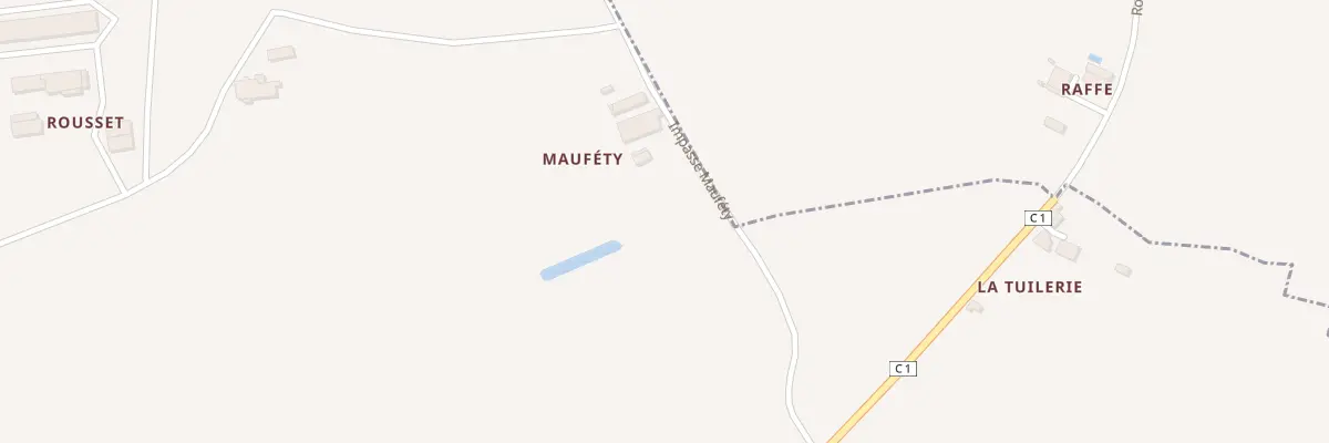 Plan du 295 Imp Maufety à Saint-Pardoux-Isaac