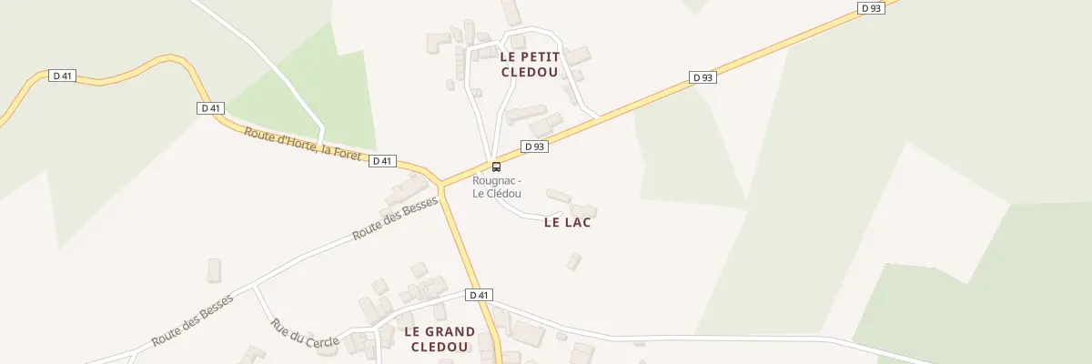 Plan du 5094 Le Lac à Rougnac