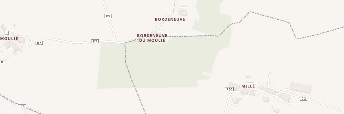 Plan du 395 Che de Bordeneuve à Rozès