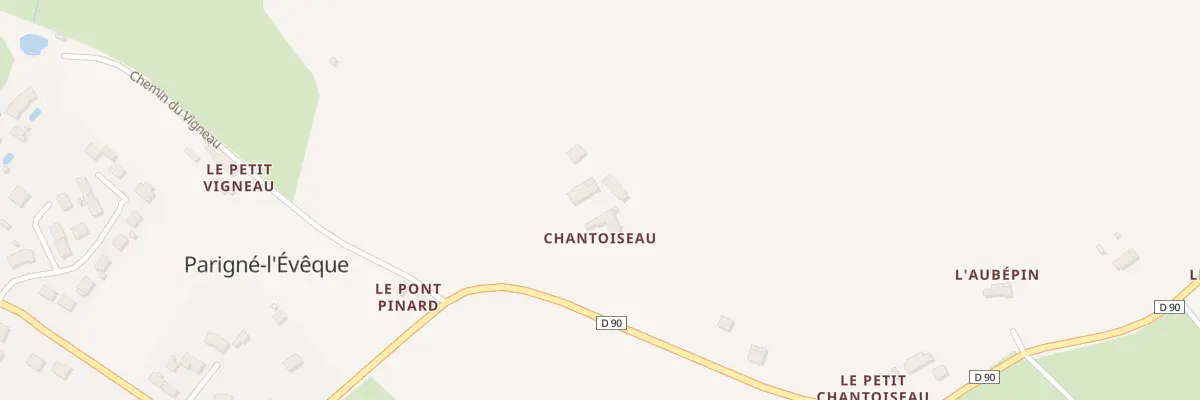 Plan du 1063 Rte de Challes à Parigné-l’Évêque