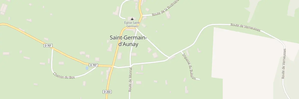 Plan du 5000 St Germain Sud à Saint-Germain-d’Aunay