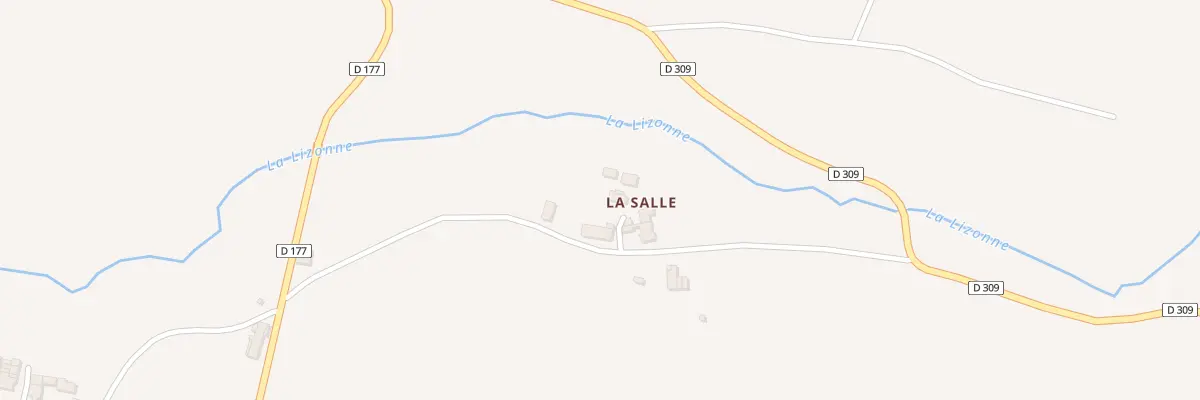 Plan du 3 La Salle au Bouchage