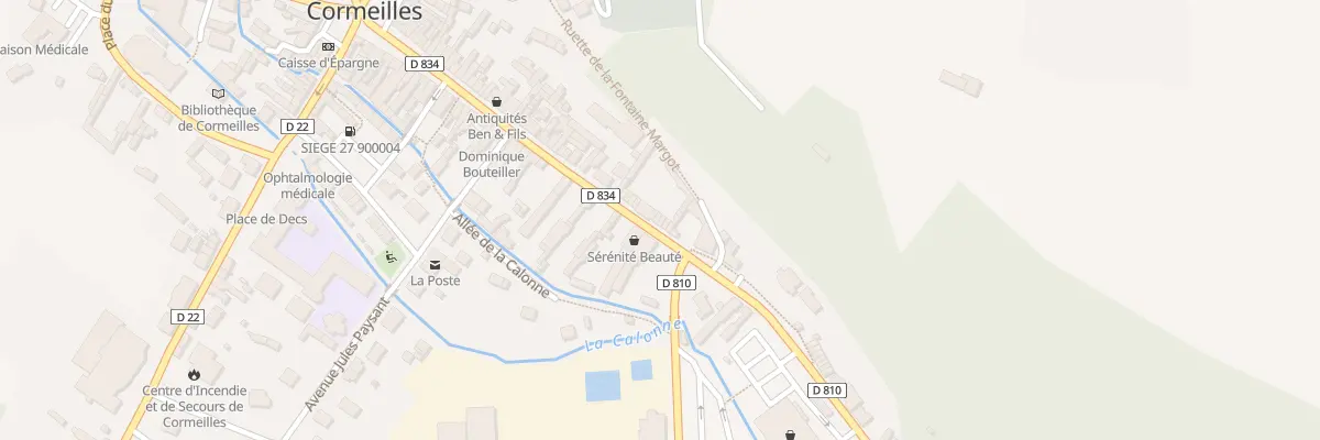 Plan du 87 Rue de l’Abbaye à Cormeilles