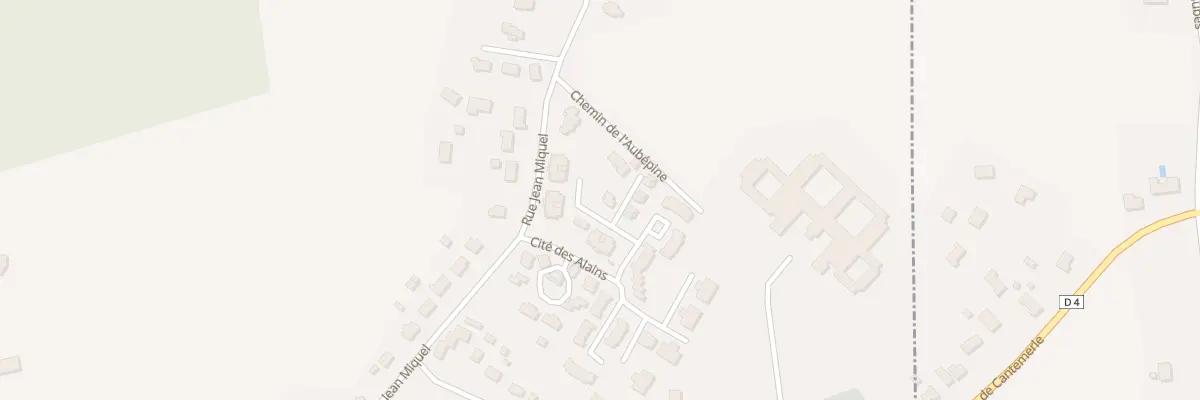 Plan du 18 Cité du Vieux Vignoble à La Force