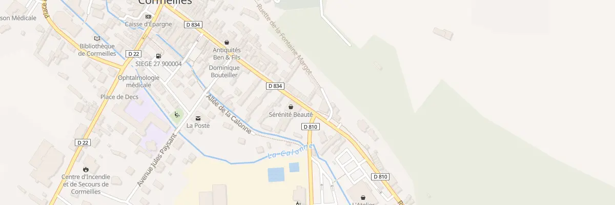 Plan du 91A Rue de l’Abbaye à Cormeilles