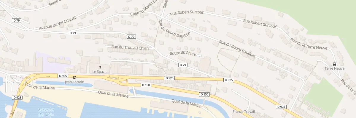 Plan du 88 Rte du Phare à Fécamp