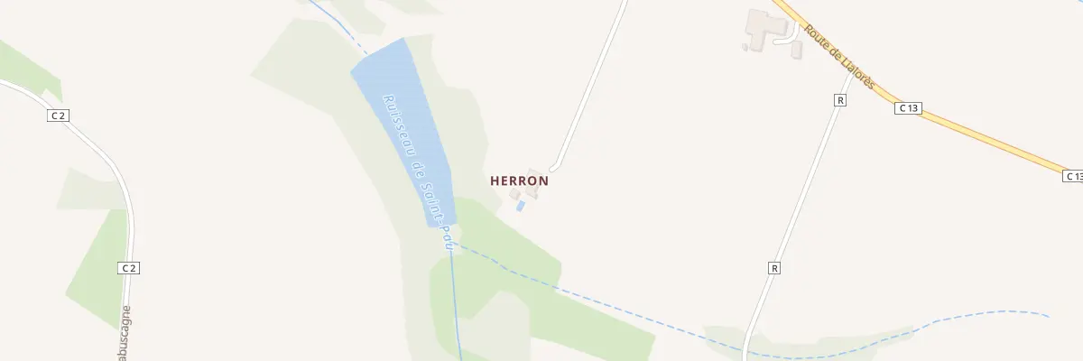 Plan du 1442 Rte de Labuscagne à Moncrabeau