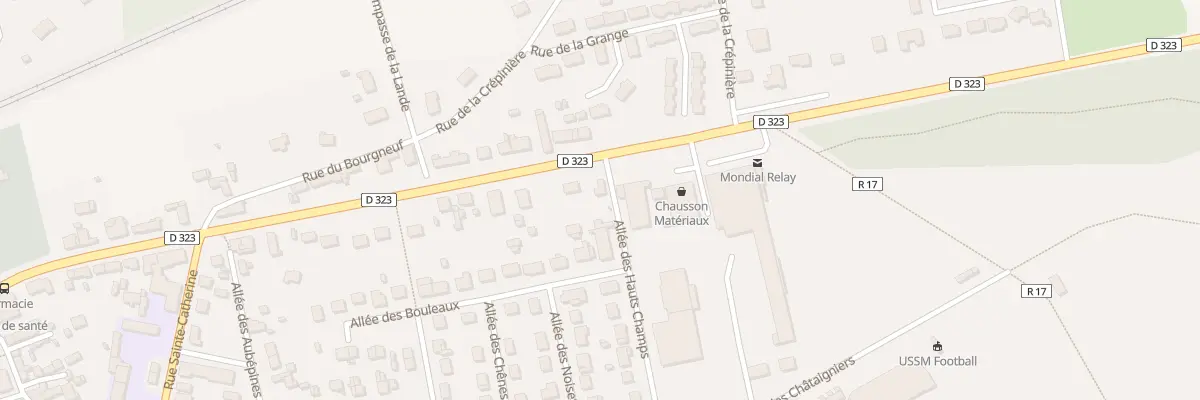 Plan du 68 Rue de Paris à Saint-Mars-la-Brière
