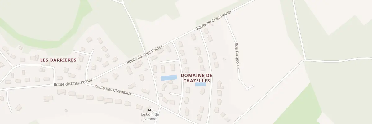 Plan du 9 Rue Malachite à Chazelles