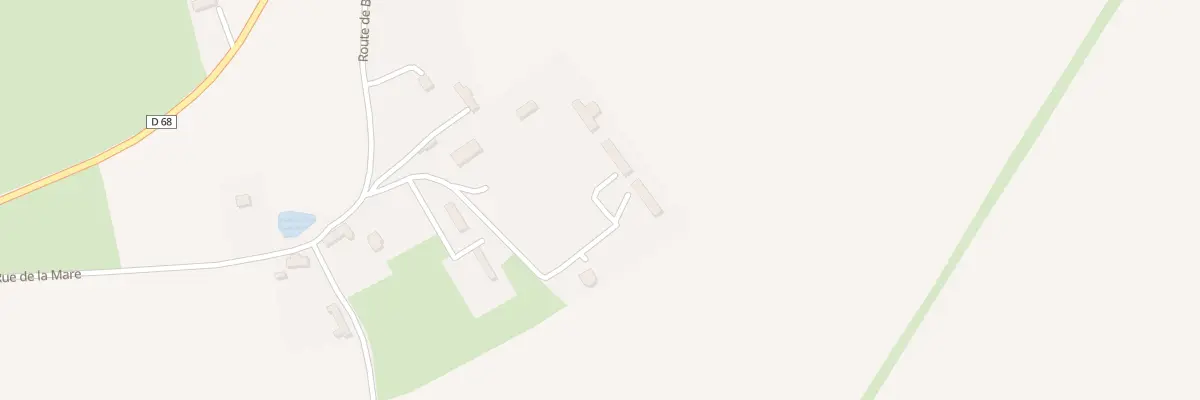 Plan du 205 Rte de Bretteville à Auberville-la-Renault