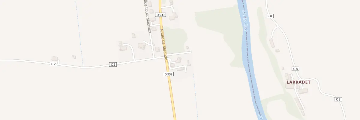 Plan du 519 Rte de Mirande à Saint-Jean-Poutge