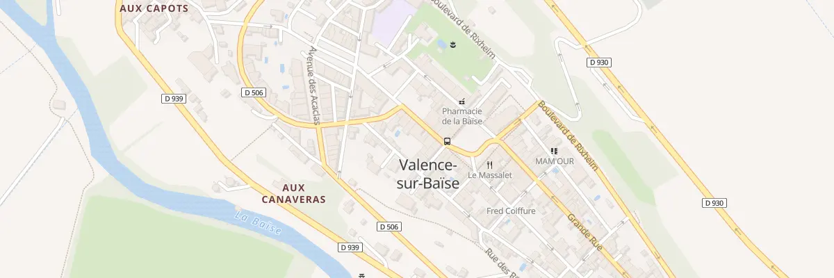 Plan du 3 Rue de la République à Valence-sur-Baïse