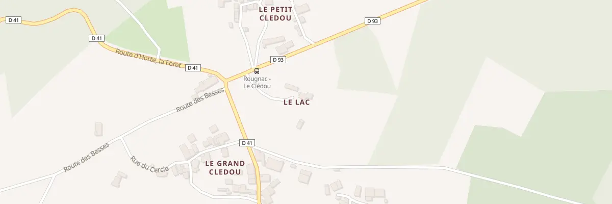 Plan du 101 Imp du Lac à Rougnac