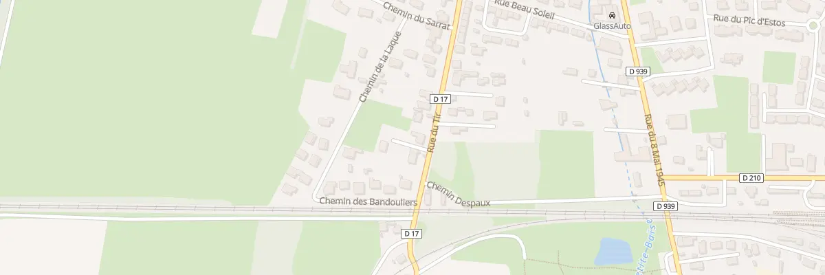 Plan du 684 Rue du Tir à Lannemezan