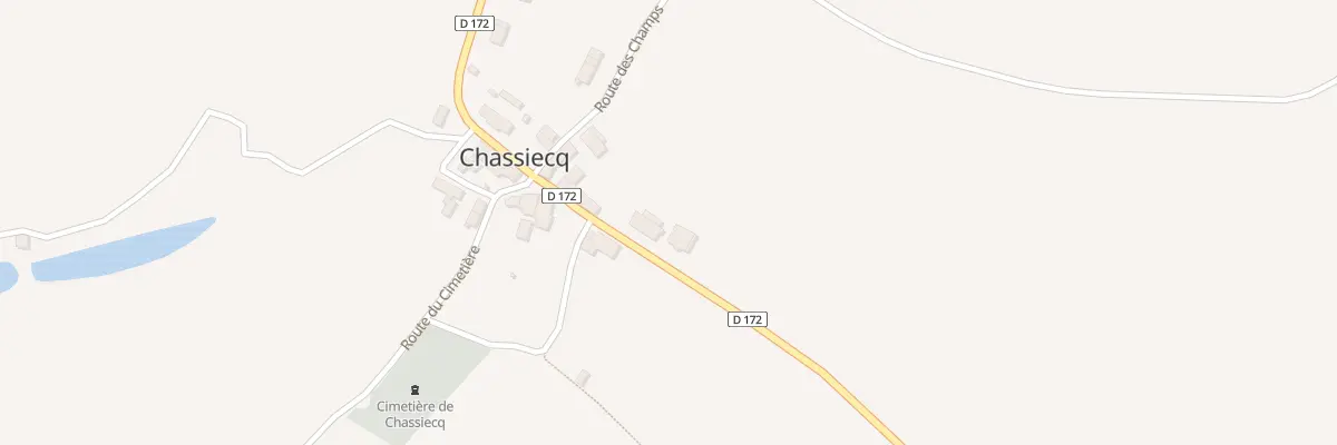 Plan du 11 Rte de la Mairie à Chassiecq