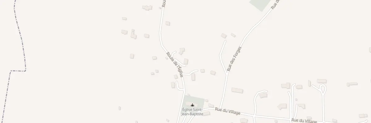 Plan du 873 Rte de l’Eglise à Boulleville