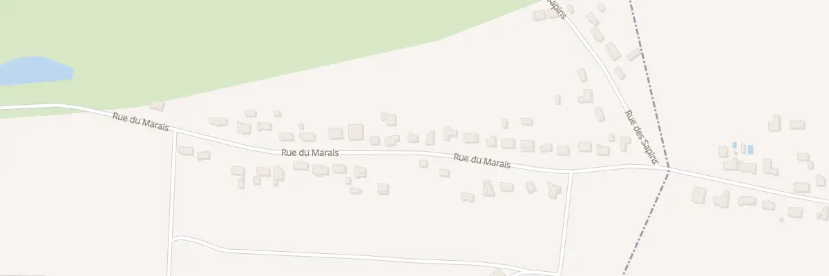 Plan du 296 Rue du marais à La Force