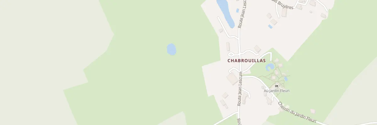 Plan de Chabrouillas Ouest à Bosset