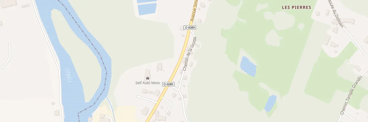 Plan du 341 Gabillou à Sourzac