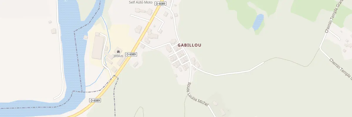 Plan du 364A Gabillou à Sourzac