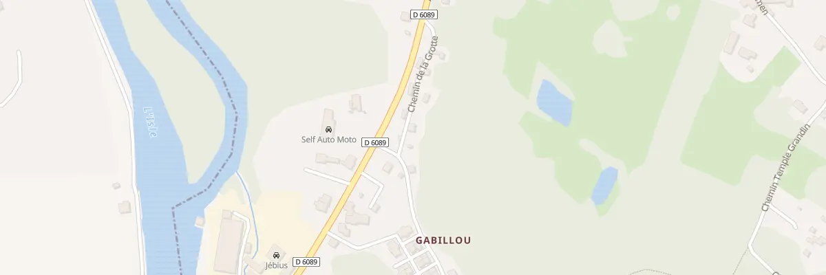 Plan du 344 Gabillou à Sourzac