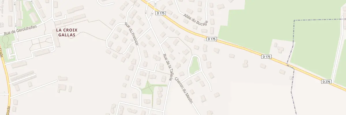 Plan du 42 Rue de la Tallerie à Mamers