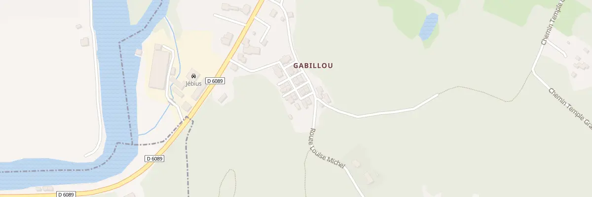 Plan du 25 Gabillou à Sourzac