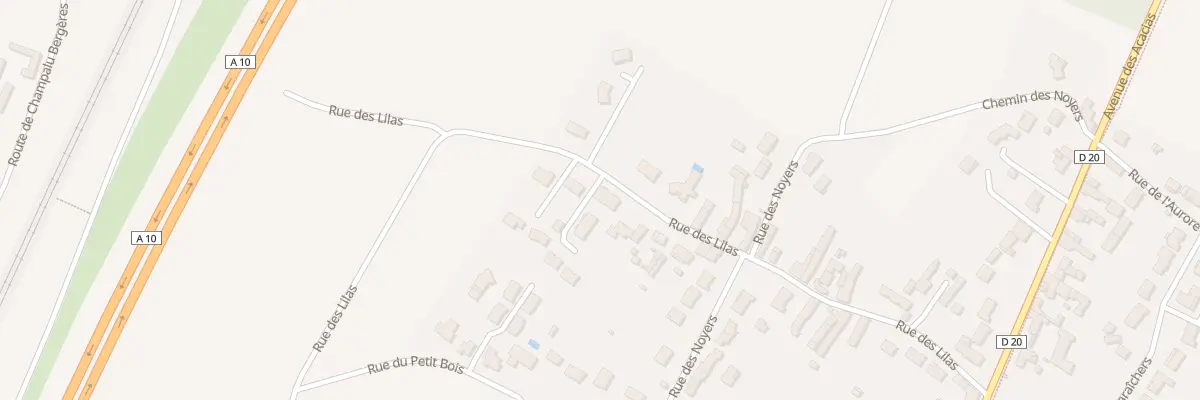 Plan du 31 Rue des Lilas à Jaunay-Marigny