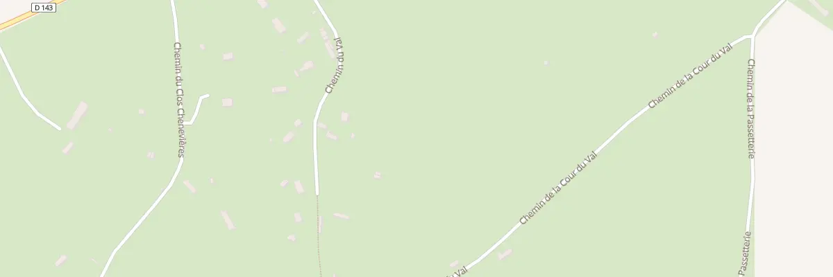 Plan du 253 Che du Val à Moyaux