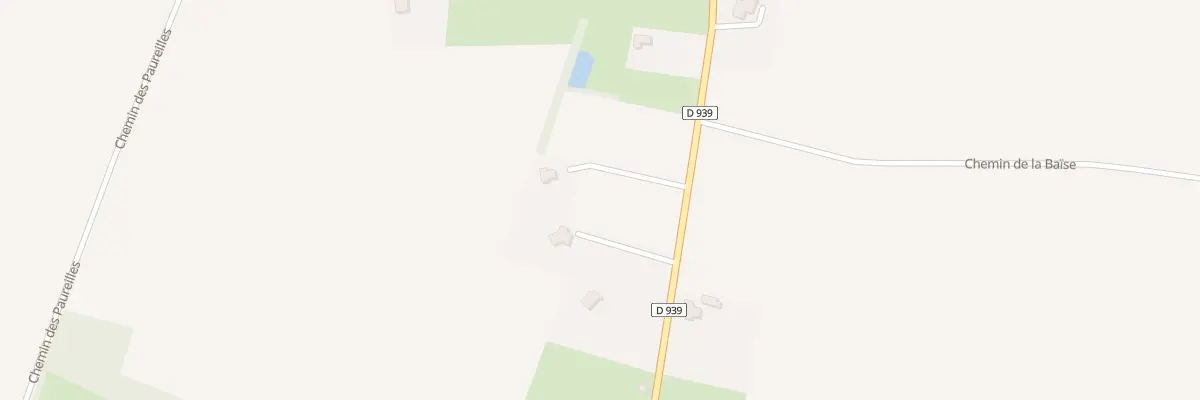 Plan du 13 Rte de Mirande à Fontrailles