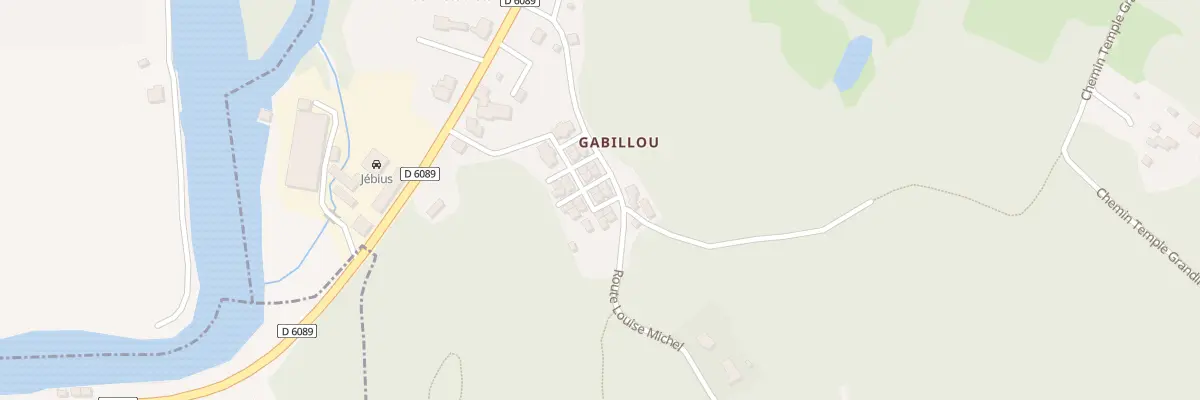 Plan du 361A Gabillou à Sourzac