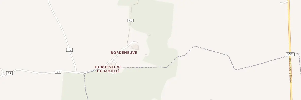 Plan du 5078 Bordeneuve à Rozès