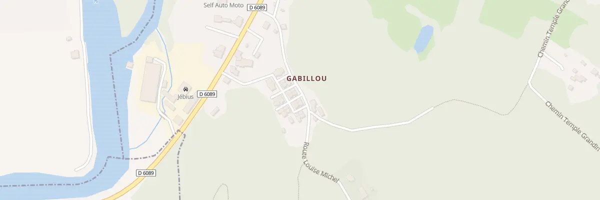 Plan du 361C Gabillou à Sourzac