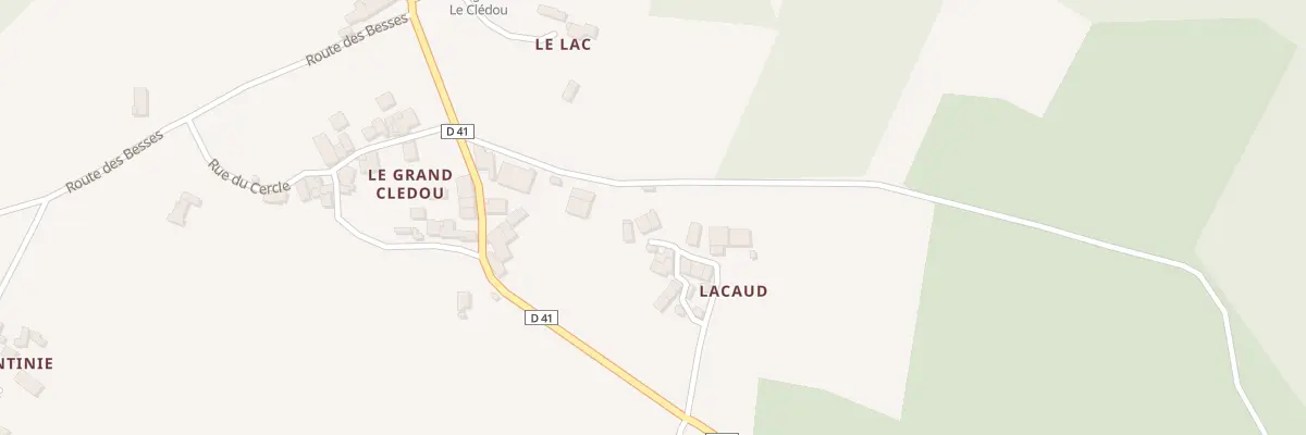 Plan du 10 Imp du Cluzeau à Rougnac