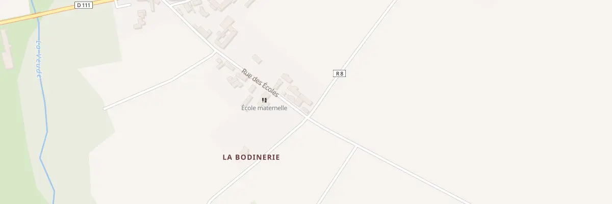 Plan du 6 Rue des Ecoles à Razines