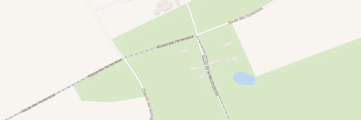 Plan du 1872 Rte des Hortensias à Manneville-la-Goupil