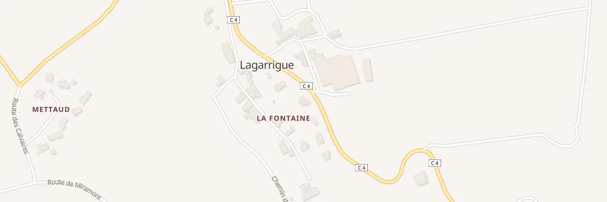 Plan du 5095 La Fontaine à Lagarrigue